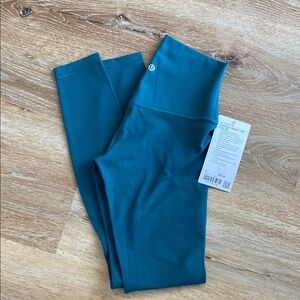 NWT lululemon Teal Leggings